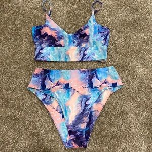 Tie Dye Bikini Bathing Suit